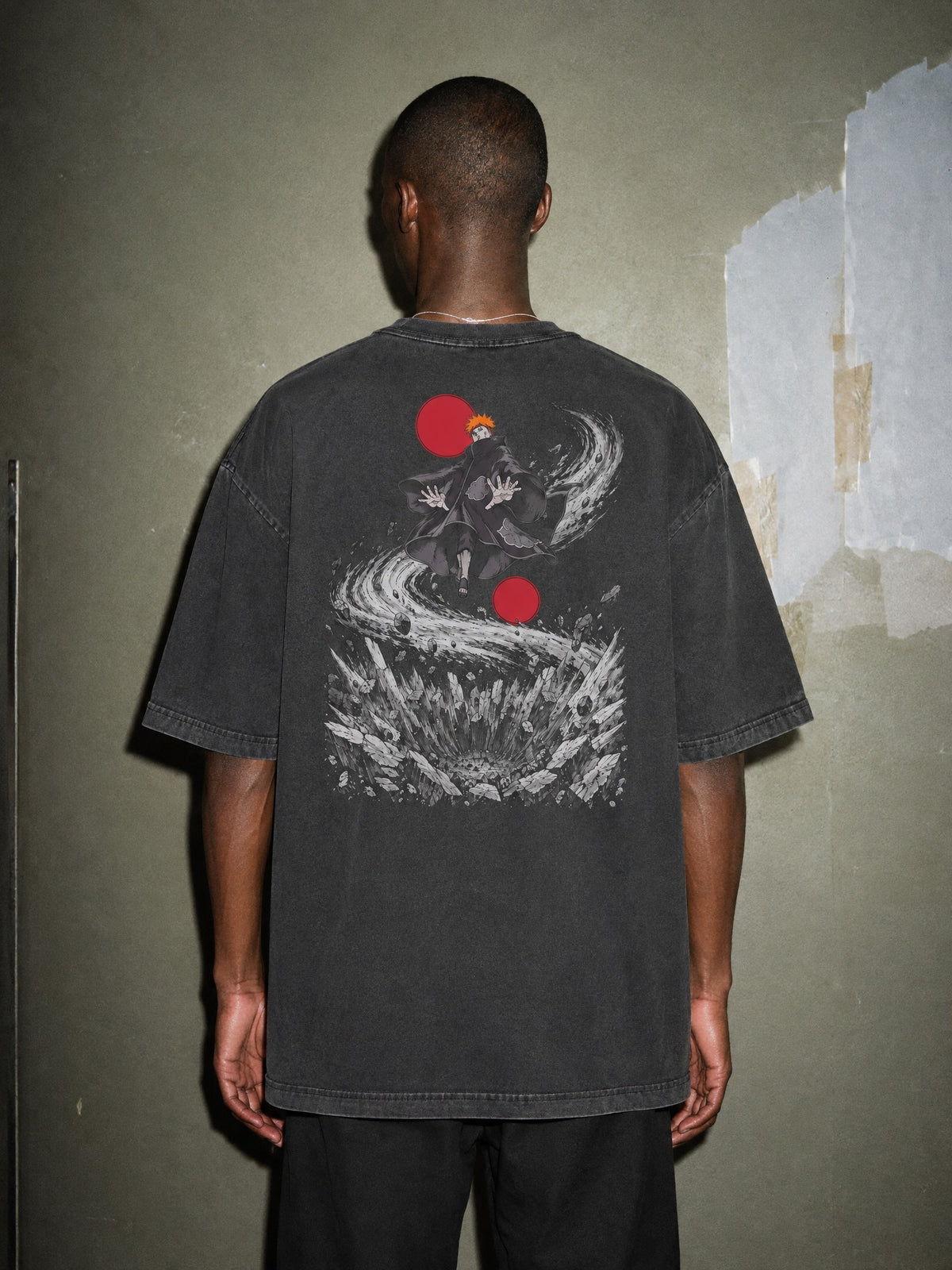 NRTO ✦ Almighty Push Vintage Tee by Torazen, worn on model