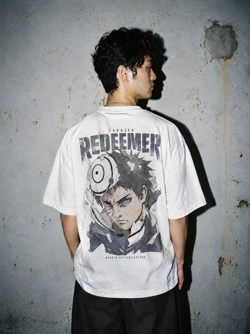 NRTO ✦ The Redeemer Vintage Tee by Torazen, worn on model