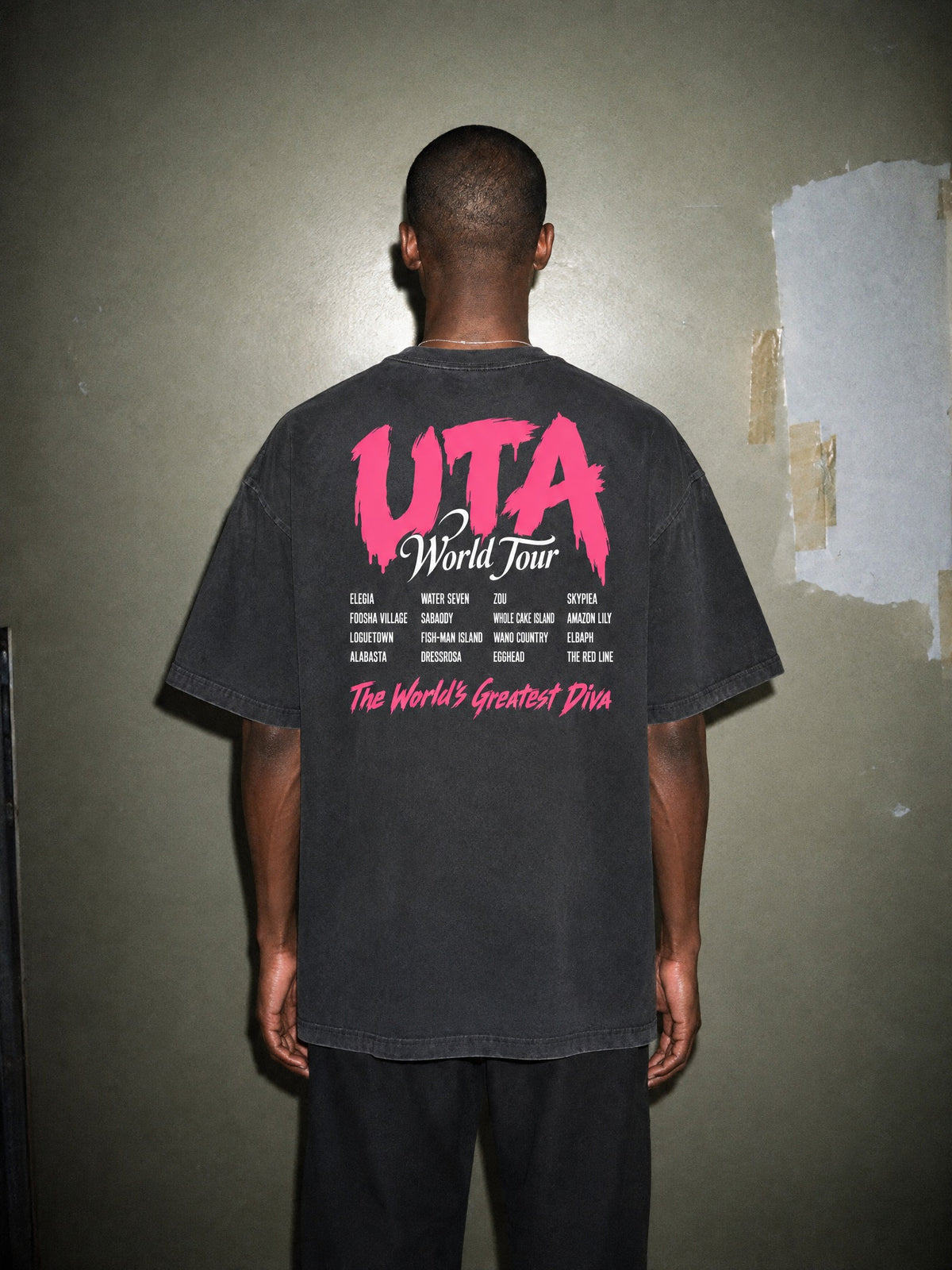 OP ✦ Diva World Tour Vintage Tee by Torazen, worn on model