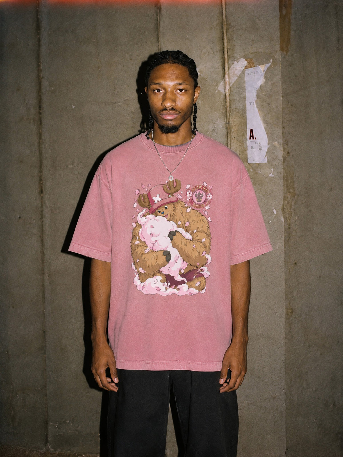 OP ✦ Monster Point Bloom Vintage Tee by Torazen, worn on model