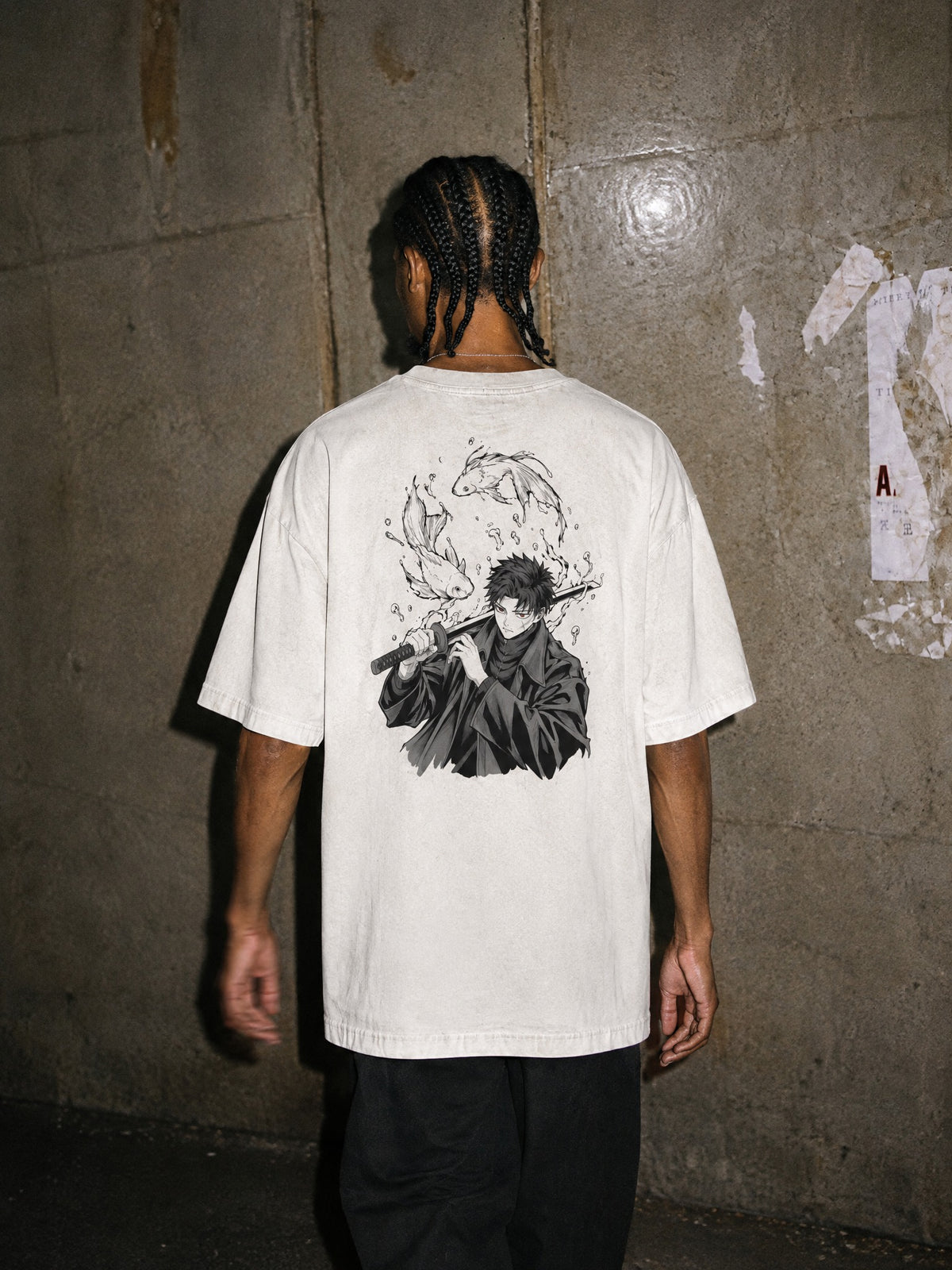 OTH ✦ Goldfish Blade Vintage Tee by Torazen, worn on model