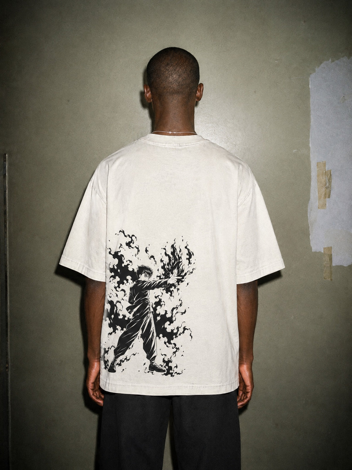 OTH ✦ Spirit Gun Blaze Vintage Tee by Torazen, worn on model