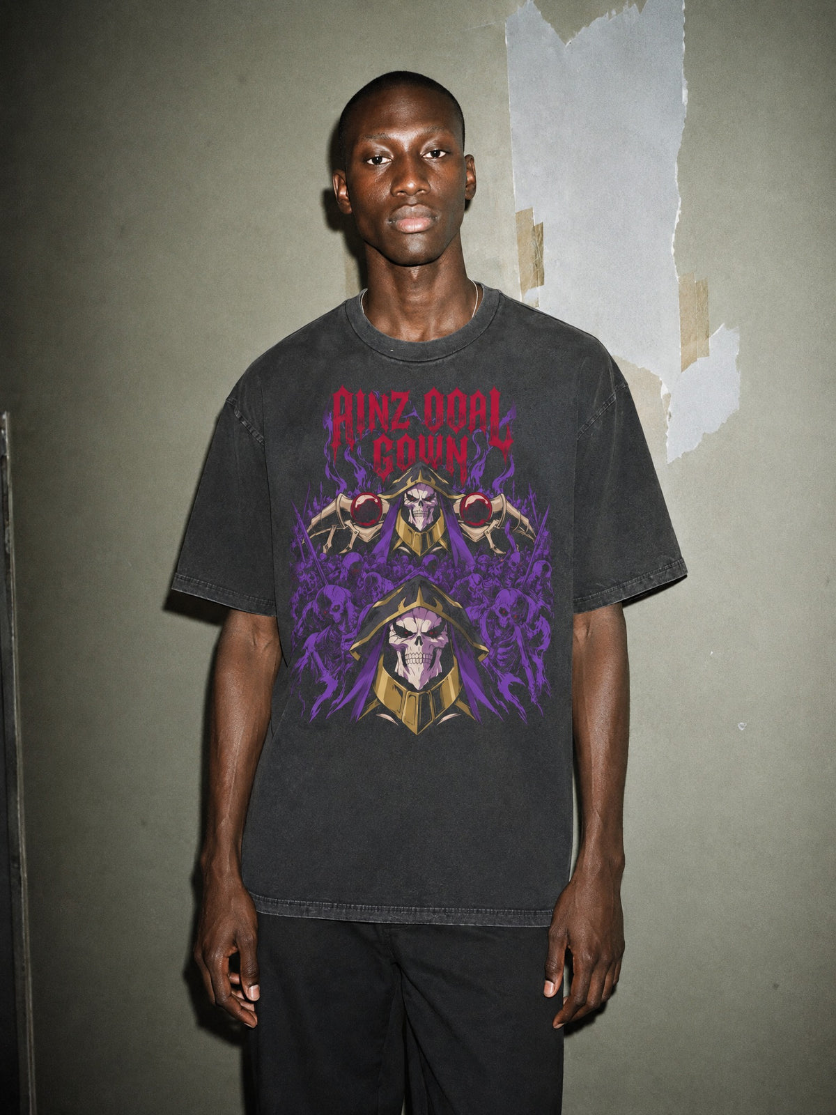 OTH ✦ Undead Sovereign Vintage Tee by Torazen, worn on model