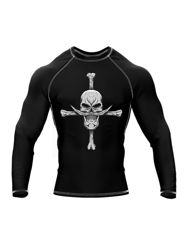 A long sleeve with anime-inspired design, blending manga shonen style with modern streetwear aesthetic.